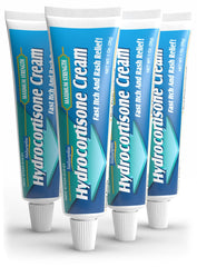 Natureplex hydrocoritisone 1% cream tubes 4-pack for quick itch relief