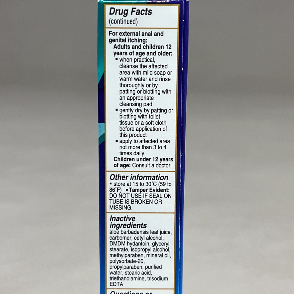 Natureplex Hydrocortisone Cream on shelf for easy access.