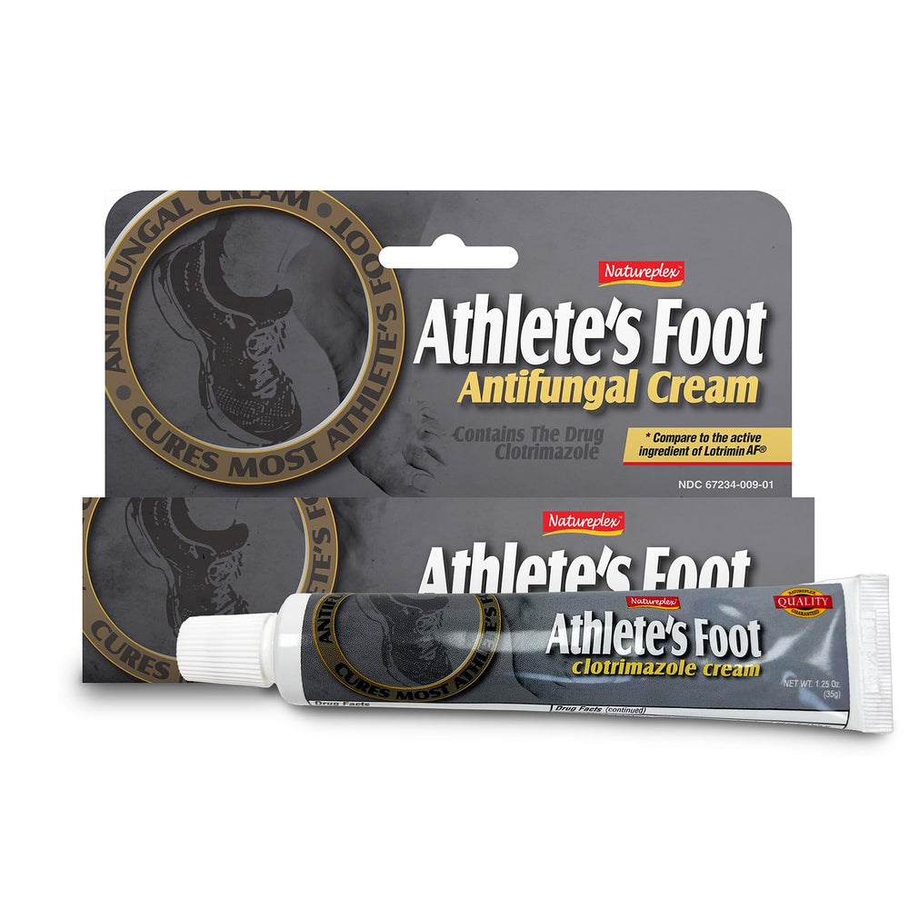 Natureplex toe fungus relief for itchy, irritated skin.