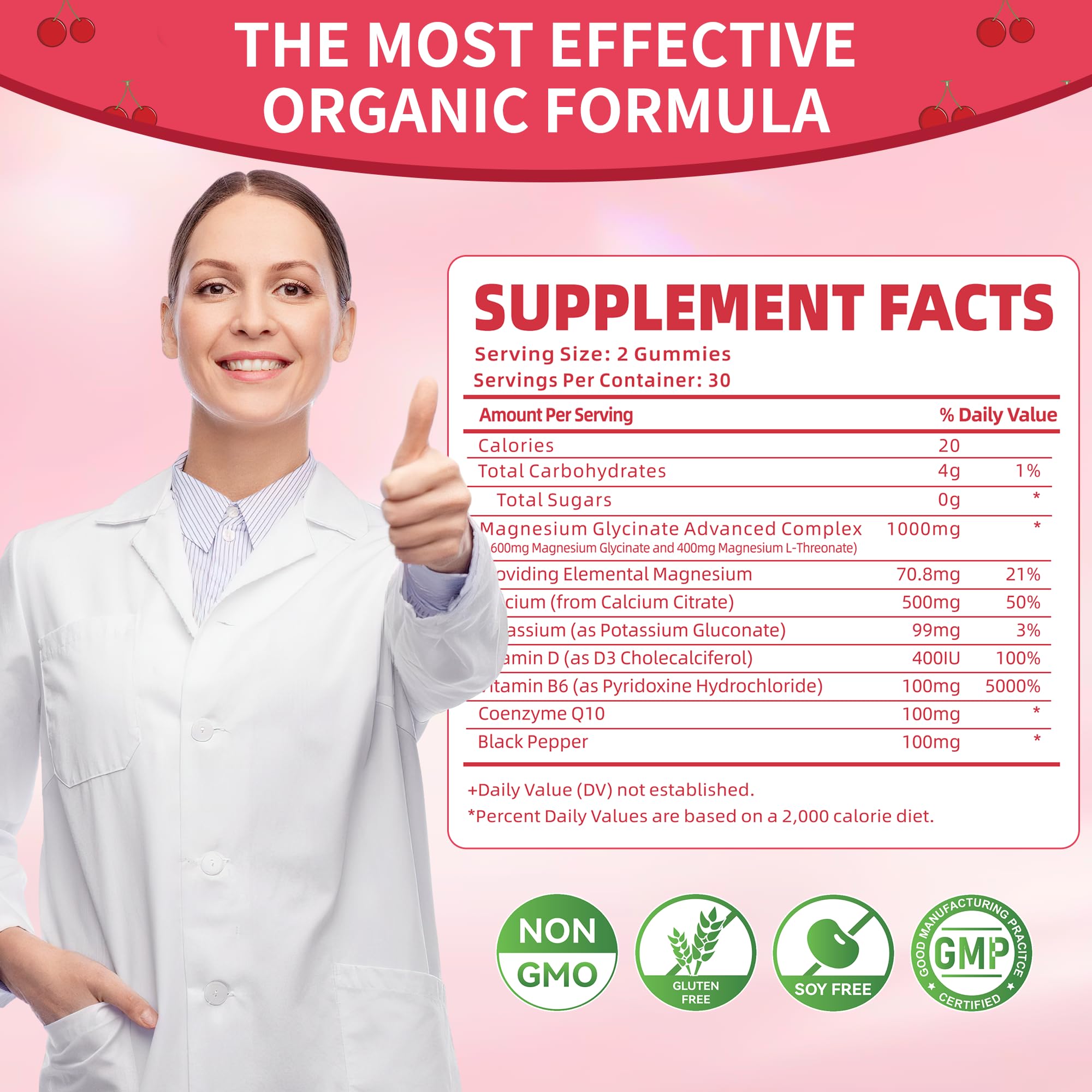 Label close-up showing vitamin D, B6, CoQ10 ingredients by Natures Aid