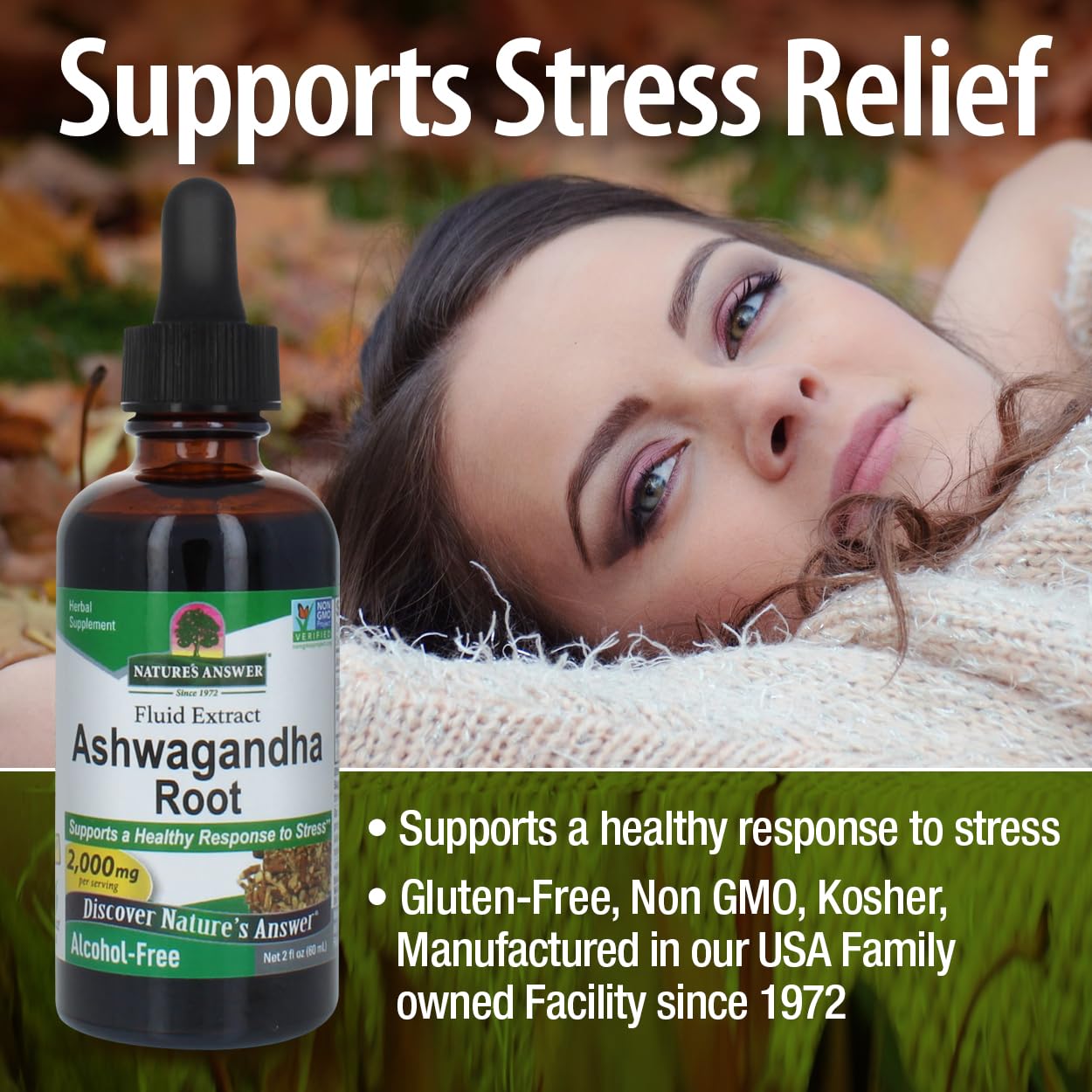 Nature's Answer Ashwagandha Root morning routine suggestion.