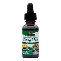 Nature's Answer Dong Quai root fluid extract bottle supports convenient daily hormonal balance