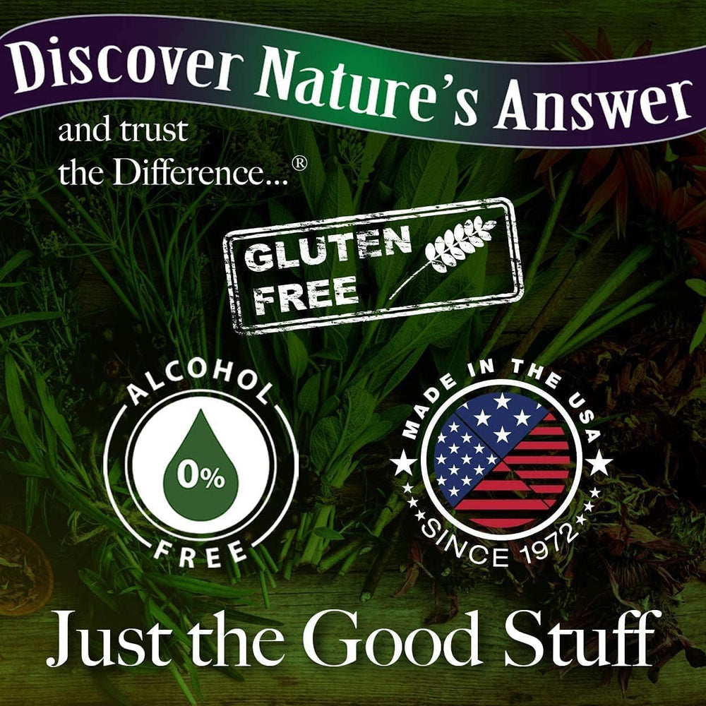 Nature's Answer Propolis Resin Extract pour shot illustrates quick, liquid absorption.