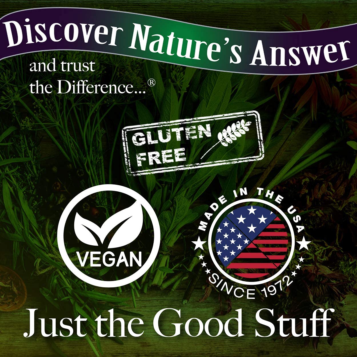 Nature's Answer UT Answer Uva Ursi extract on label.