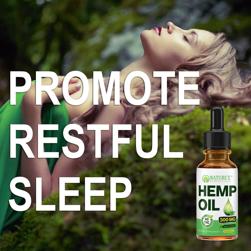 NATURE'S BENEFICIALS CO2 extraction seal indicates high-purity hemp oil.