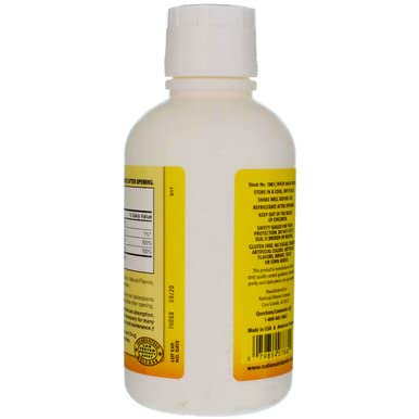 Nature's Blend calcium citrate liquid label showing ingredients and dosage