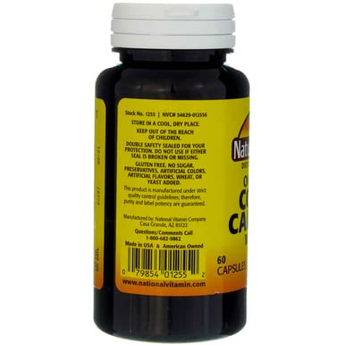 Capsules spill from Nature's Blend bottle illustrating easy daily supplementation