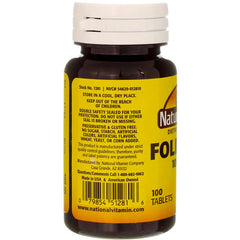Two-bottle Nature's Blend folic acid 1000mcg pack-shot for convenient ongoing use.
