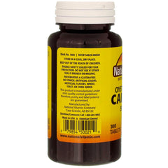 Nature's Blend gluten-free label on bottle indicates gluten-free formula