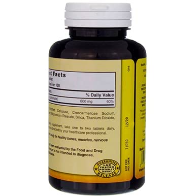 Nature's Blend tablet in hand showing portable daily dose.