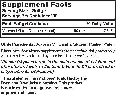 Pouring Nature's Blend Vitamin D3 softgels into hand for daily use.