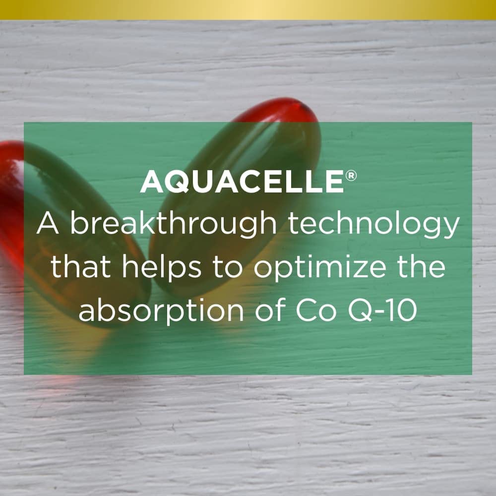 Nature's Bounty Aquacelle absorption technology concept enhances nutrient uptake.