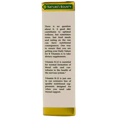 Nature's Bounty B-12 2oz bottle packed in a four-pack for ongoing use.