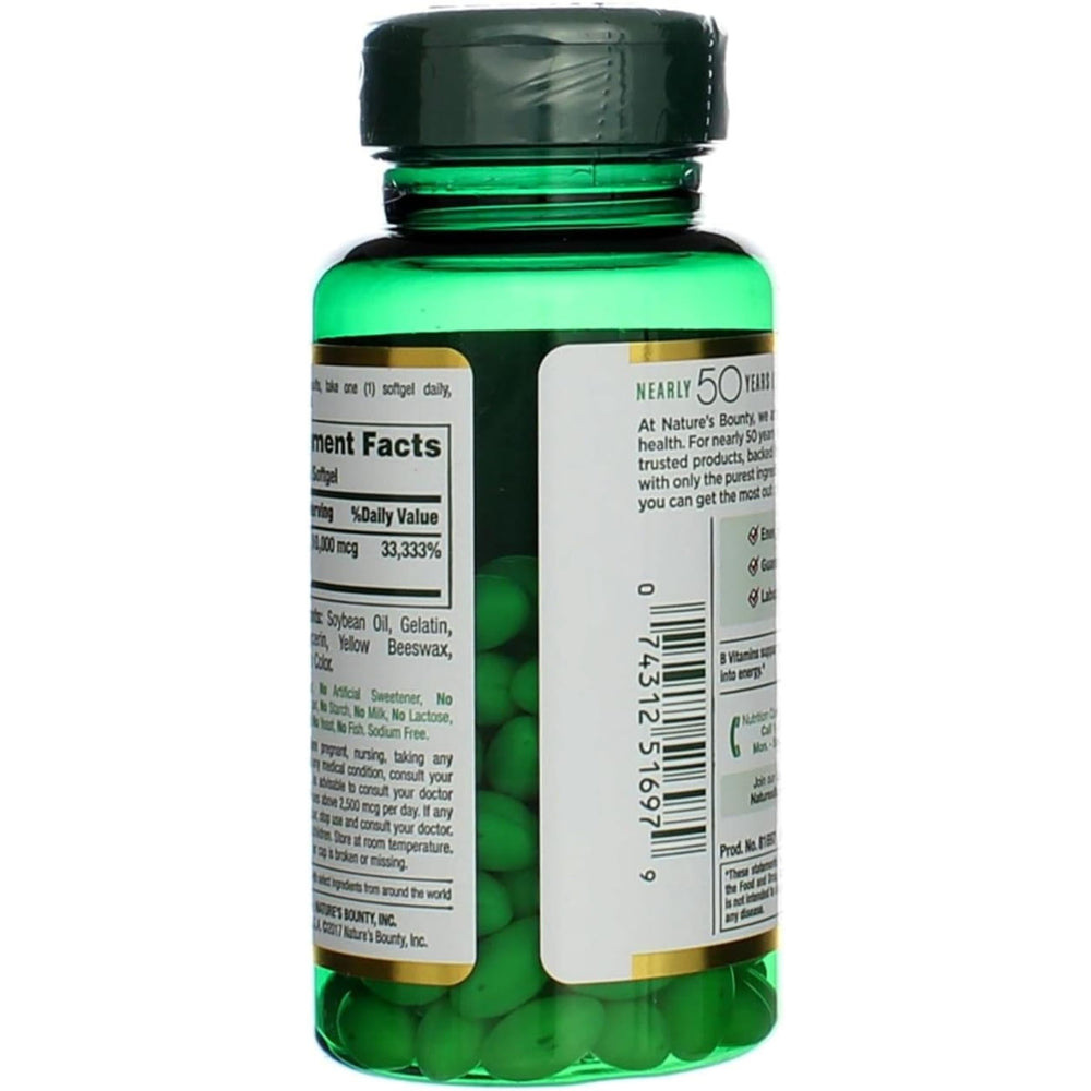 Nature's Bounty Biotin 10000 mcg flat lay health visuals for routine wellness.