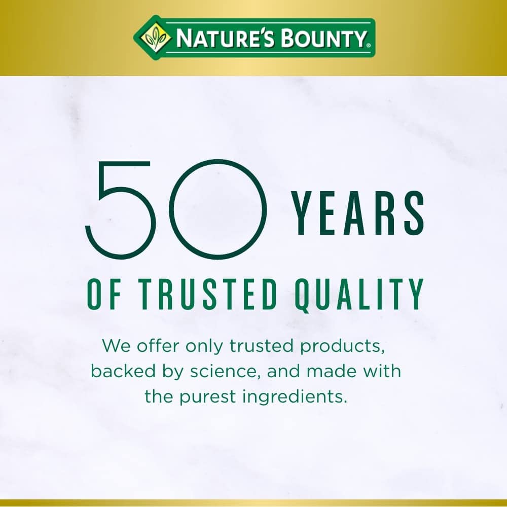 Nature's Bounty Co Q-10 bottle with clear label emphasizing value.