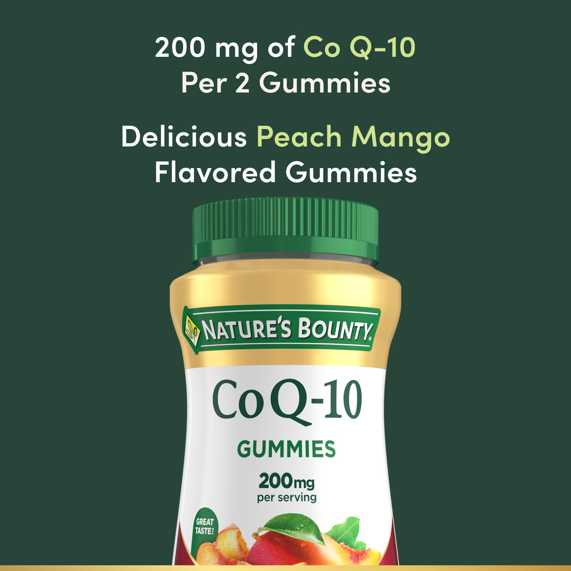 Nature's Bounty CoQ10 gomitas, energía celular para tu día