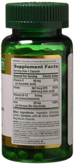 Nature's Bounty Gentle Iron label highlights 28 mg per capsule.