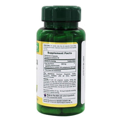 Nature's Bounty Green Tea Extract capsules highlighting EGCG and catechins for daily use.