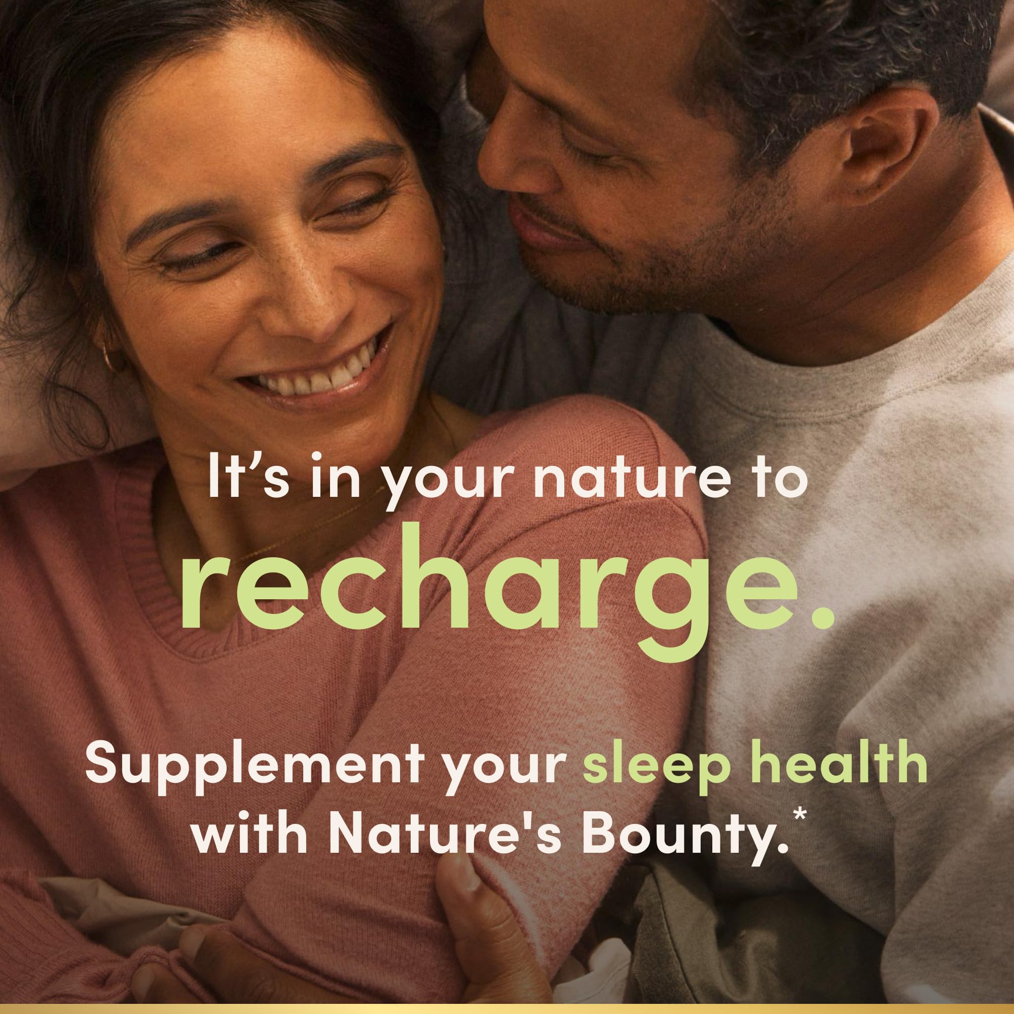 Label detail of Nature's Bounty Melatonin highlighting non-GMO and additives
