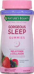 Gummies with 100 mg collagen featured for daily beauty support on a tray.