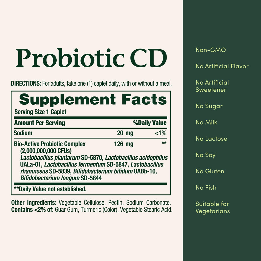 Nature's Bounty Probiotic 10 daily box front signaling trusted quality.