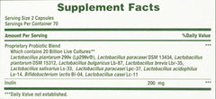Nature's Bounty Probiotic 10 serving pack on shelf.