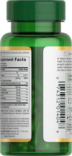Lifestyle-ready display of Nature’s Bounty Quercetin packaging.