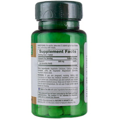 Close-up of Nature's Bounty Vitamin C 500mg tablets