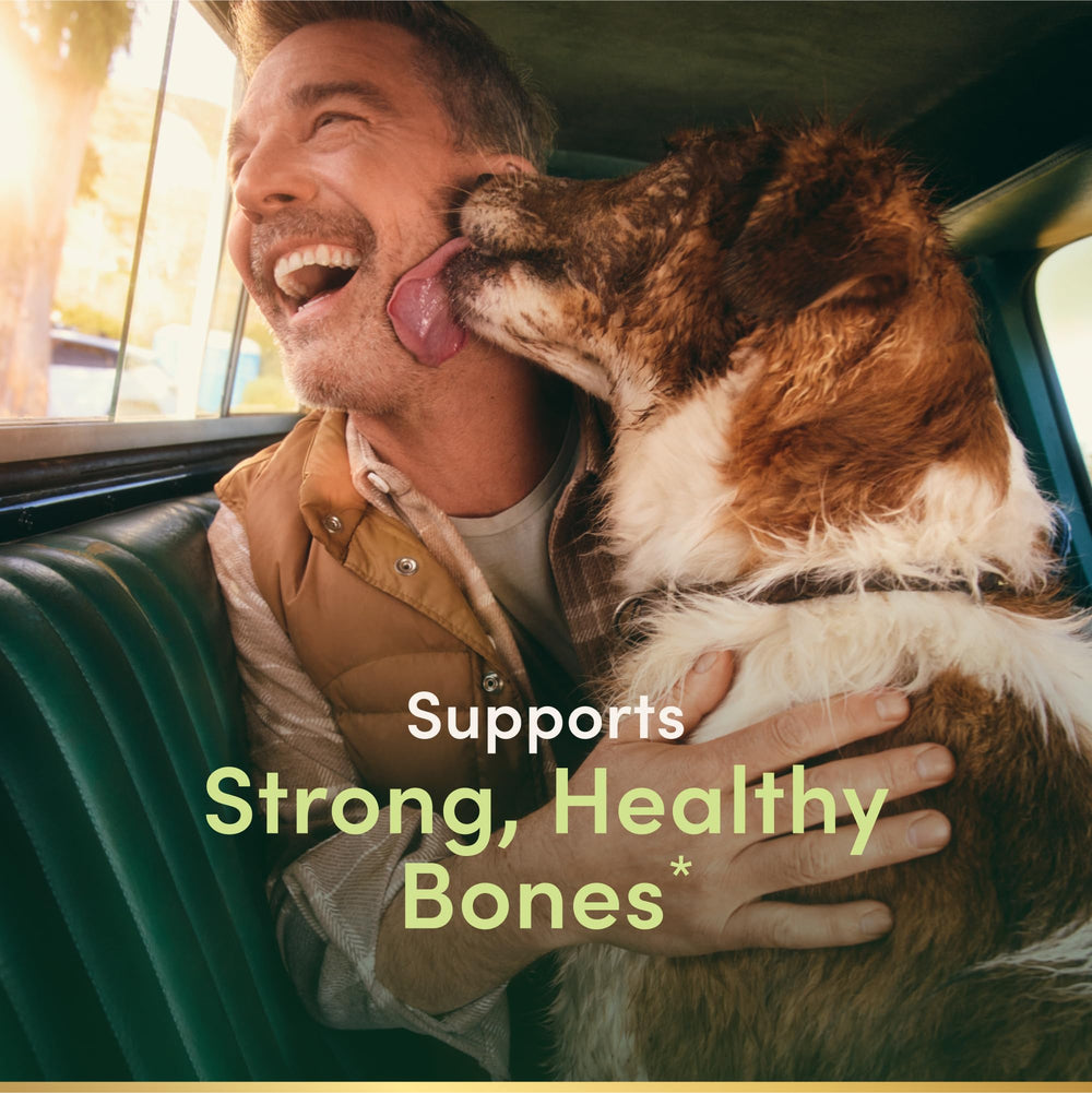 Nature's Bounty Vitamin D3 softgels bottle back shows ingredients and non-GMO formulation.