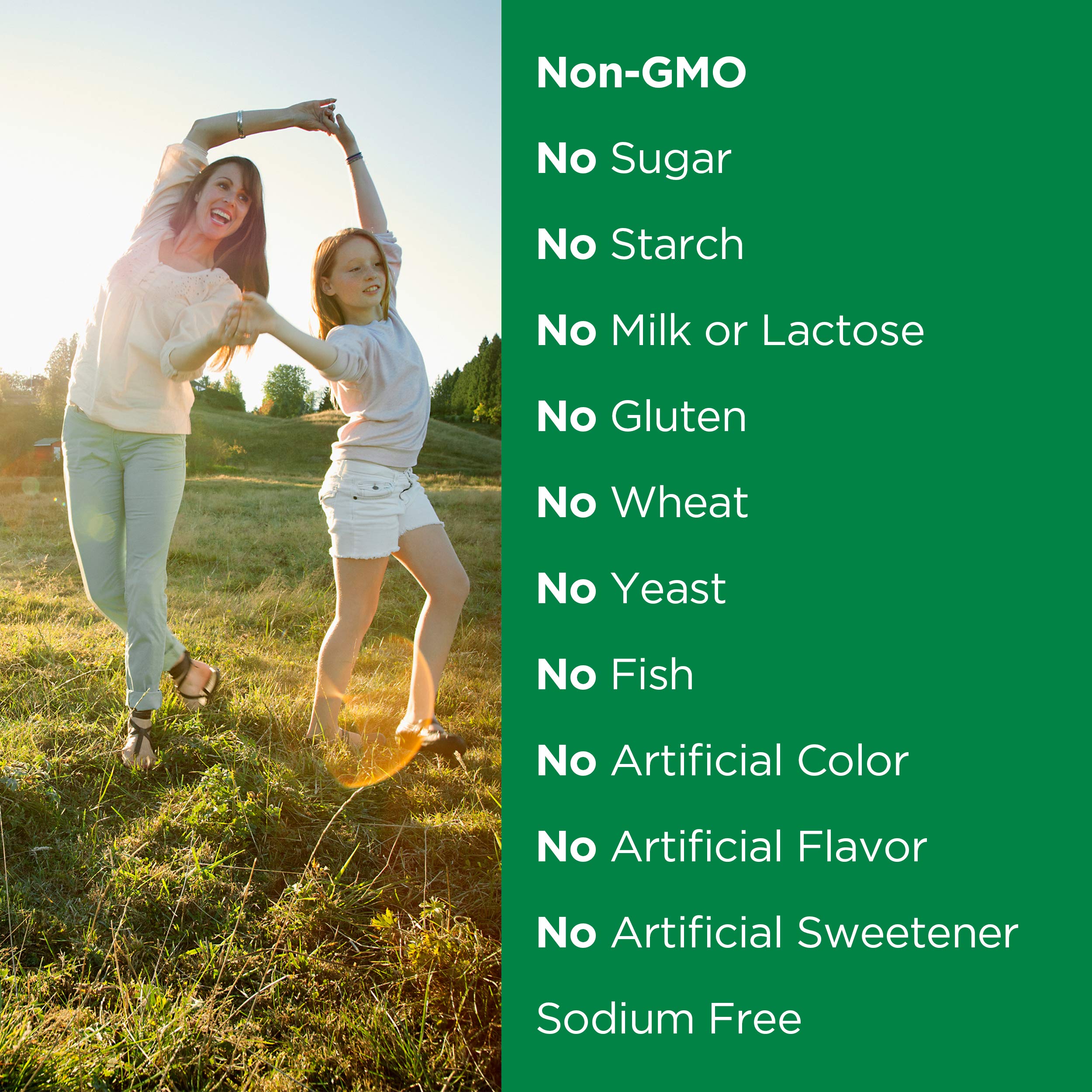 Nature's Bounty Vitamin D3 softgels dosage graphic emphasizes 1000 IU per serving.