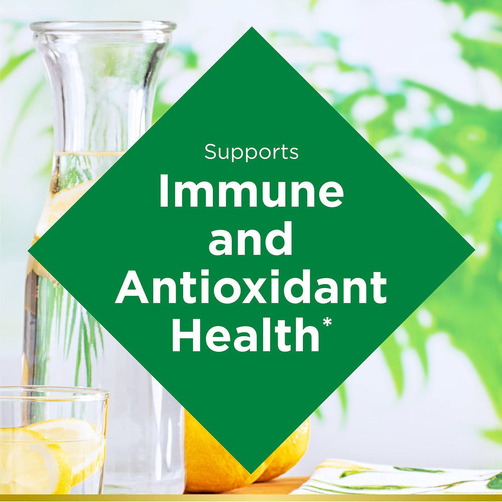 Nature’s Bounty Vitamin E Oil drops for daily oral immune support.