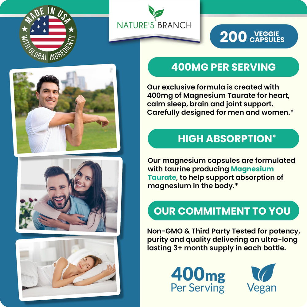 Nature's Branch Made in USA stamp indicating quality production