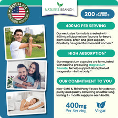 Nature's Branch Made in USA stamp indicating quality production