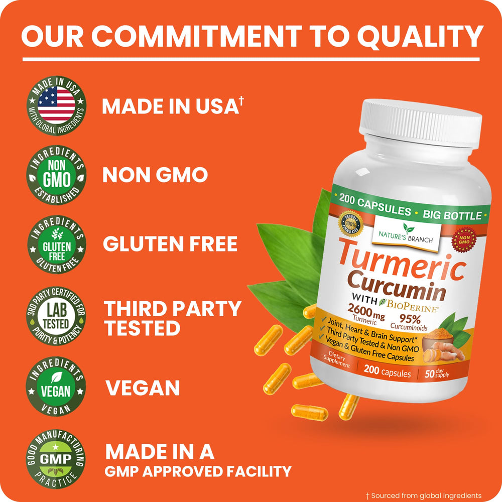 Nature's Branch third-party testing seal assures purity and potency.