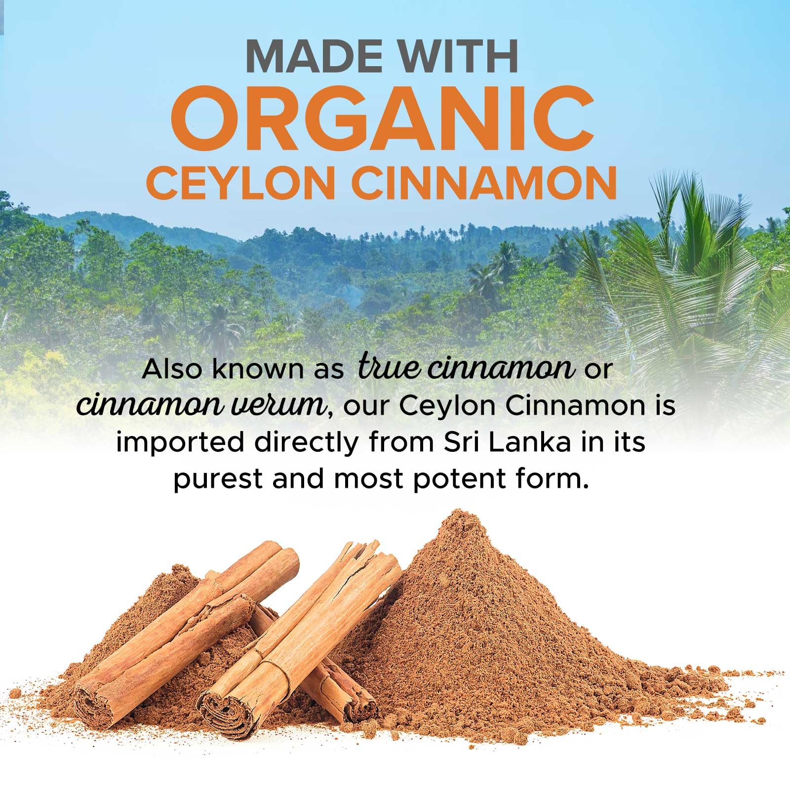Nature's Choice true Ceylon cinnamon powder from Sri Lanka