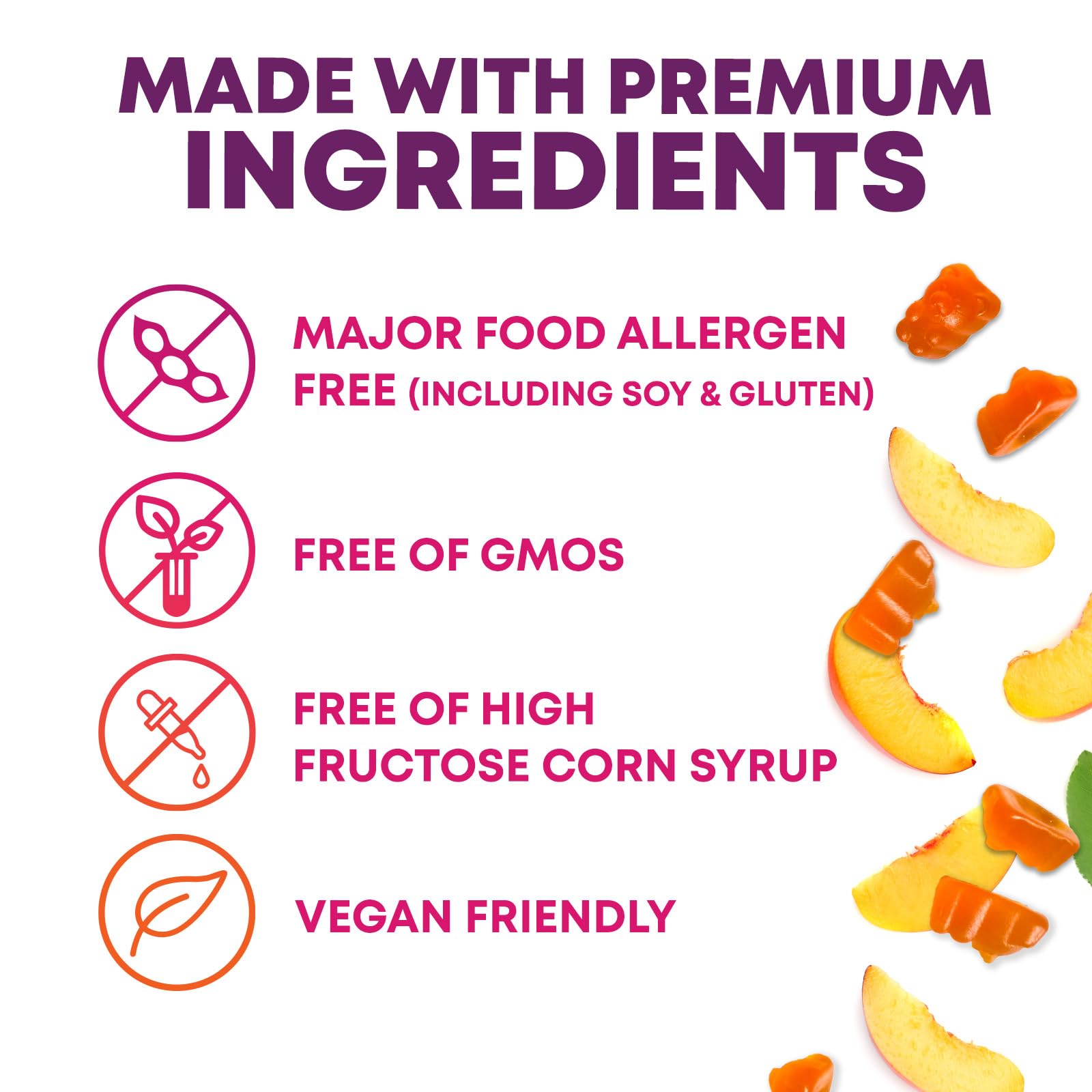 Label on Nature's Choice CoQ10 gummies highlights 120-count and 100 mg CoQ10.