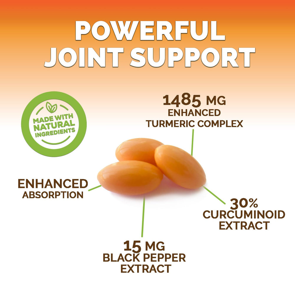 Nature's Choice joint mobility visual conveys daily activity support.