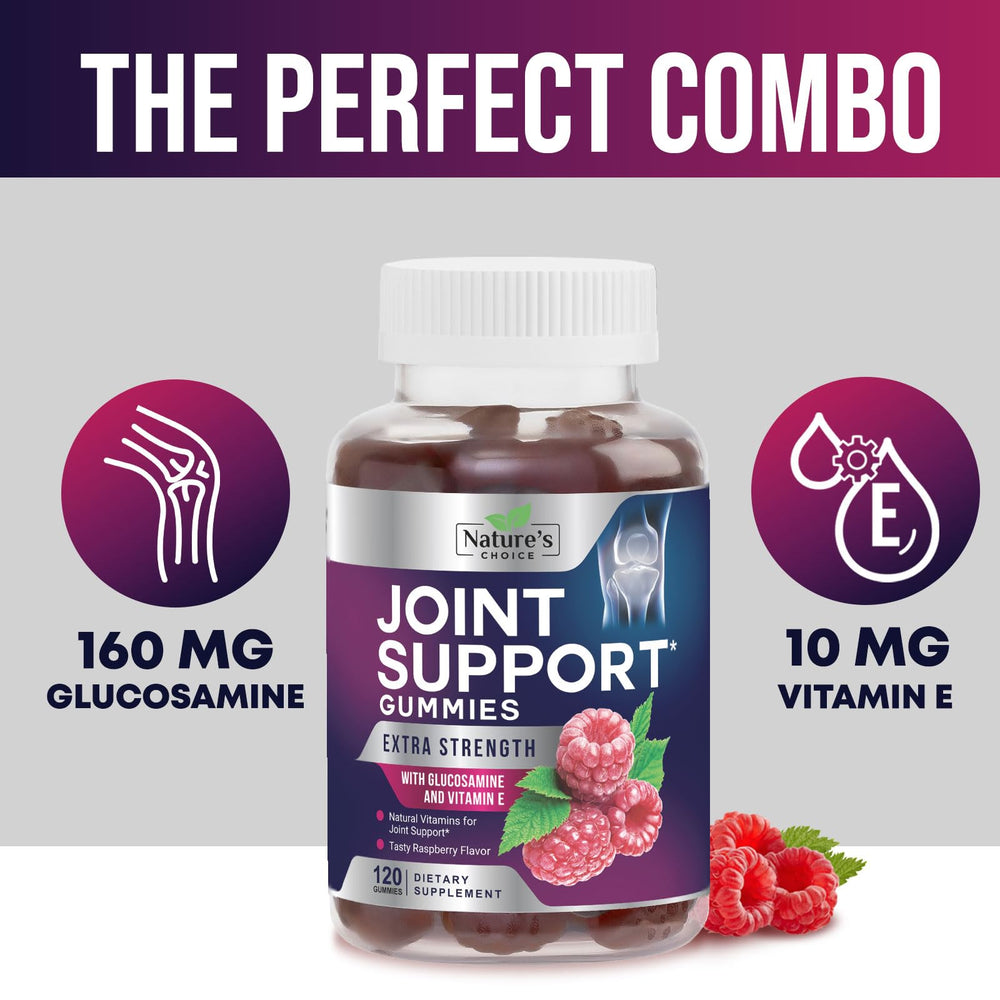 Nature's Choice Wellness snack for mobility on a kitchen counter suggests practical daily use.