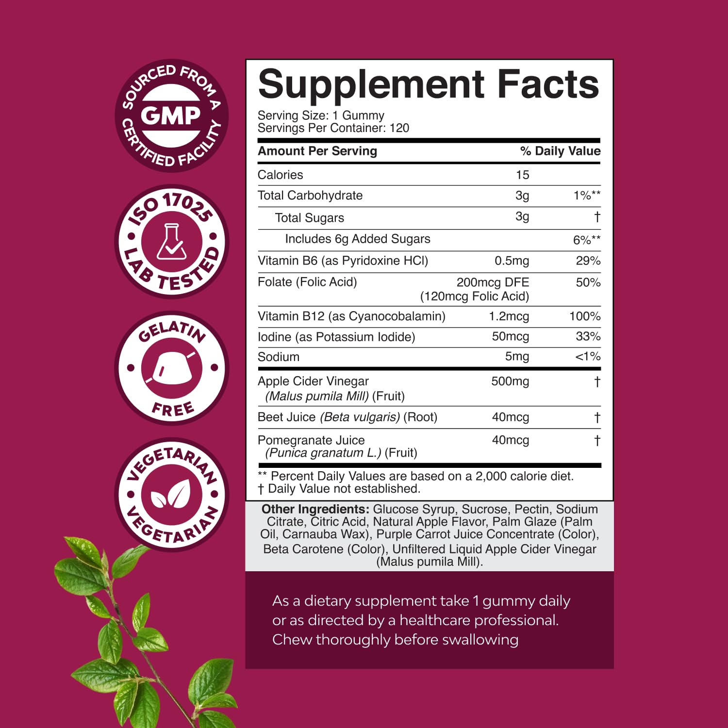 Natures Craft ACV Gummies pouring shot—easy daily energy without pills.