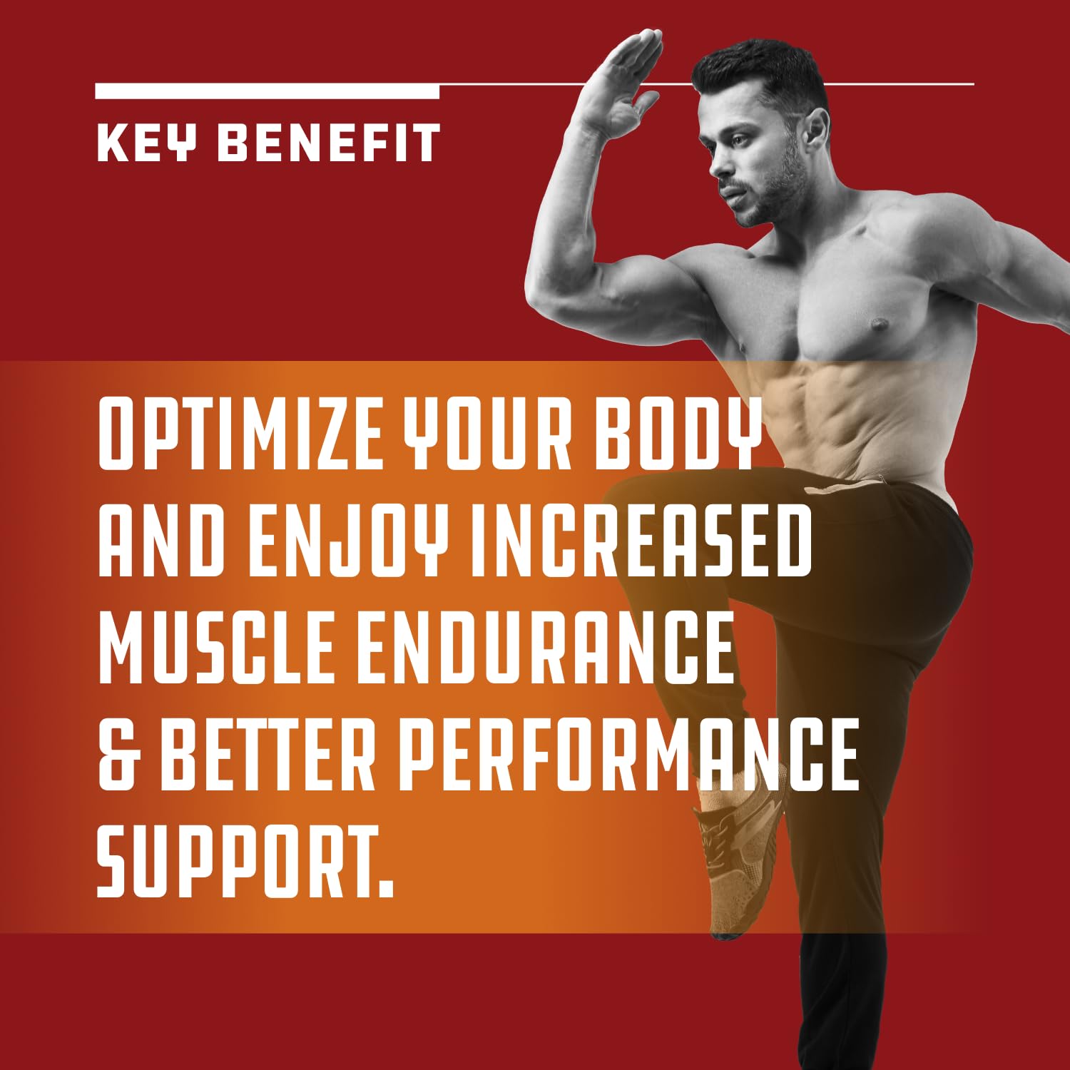 Natures Craft amino acids boost supports muscle recovery and growth for men.