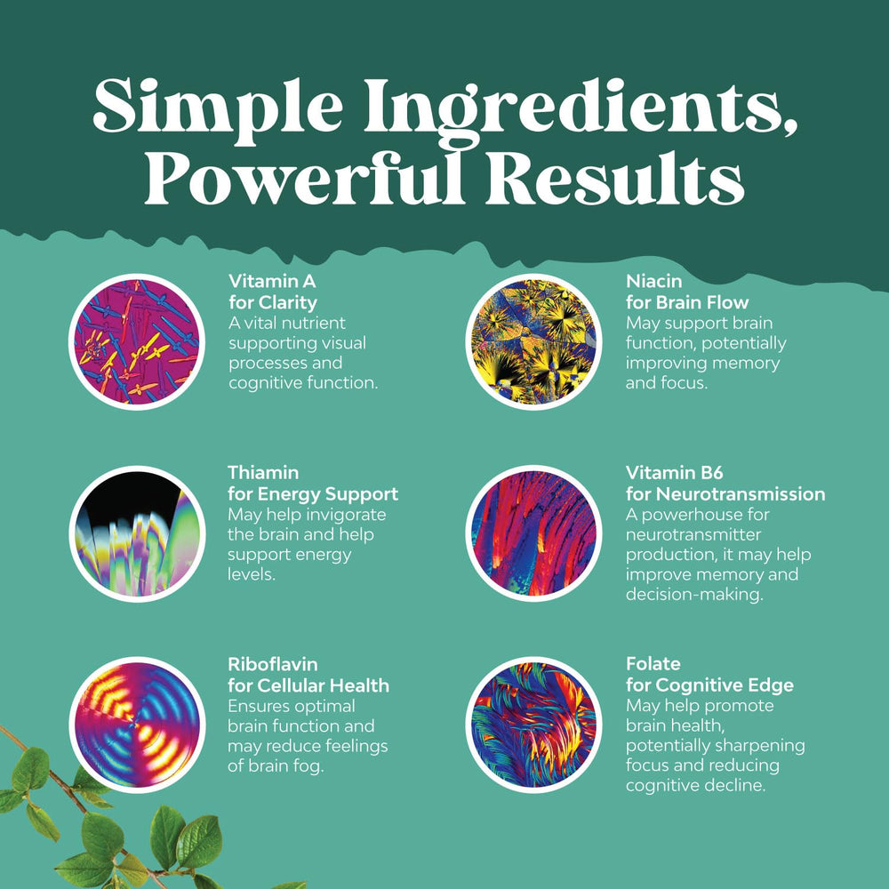 Natures Craft bottle on desk setup suggesting a morning focus routine.