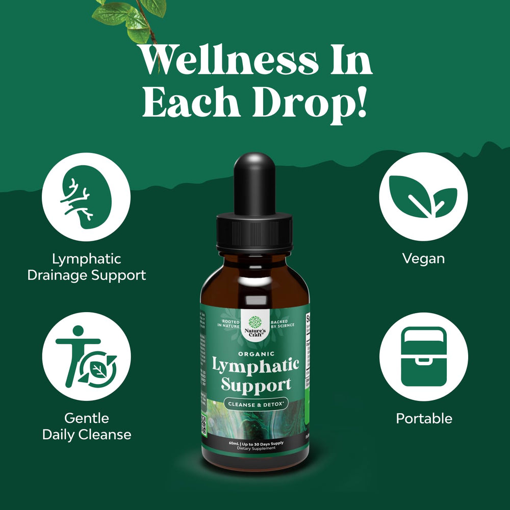 Natures Craft calendula echinacea drops blend highlights botanical richness.