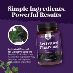 Natures Craft charcoal pour shot demonstrates easy ingestion with water.