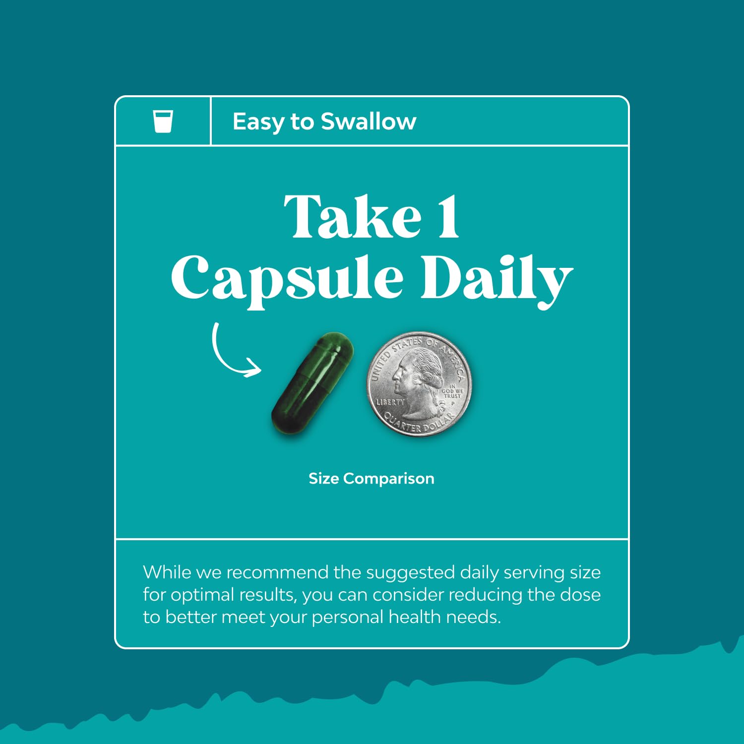 Natures Craft chlorophyll capsules digestive balance icon, suggesting everyday comfort.