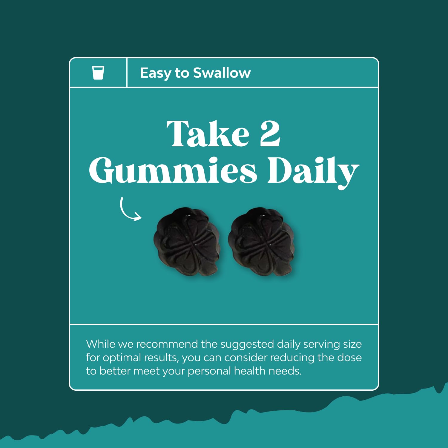 Natures Craft non-GMO vegan chlorophyll gummies bottle on clean label