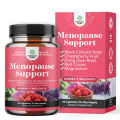 Natures Craft Complete Herbal Menopause bottle for simple hormone balance support