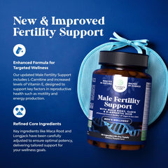 Label highlights CoQ10 and Maca root in the Natures Craft blend