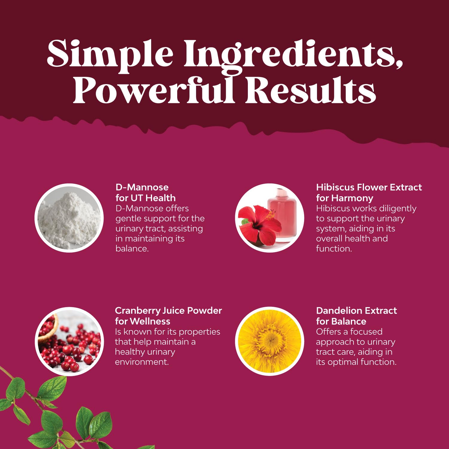 Natures Craft D Mannose Cranberry capsules closeup shows easy-to-swallow pills