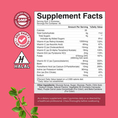Natures Craft gummies close-up with fruity flavor for easy daily use.