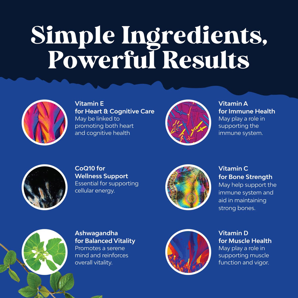 Natures Craft Daily Men's Multivitamin Gummies jar spill – chewy, fruity texture for daily use.